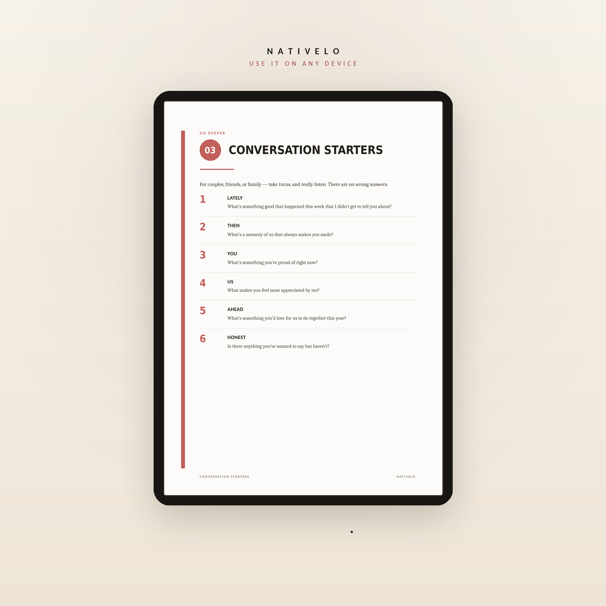 For the People Who Matter — A Connection Journal to Reflect, Reach Out, and Grow Closer