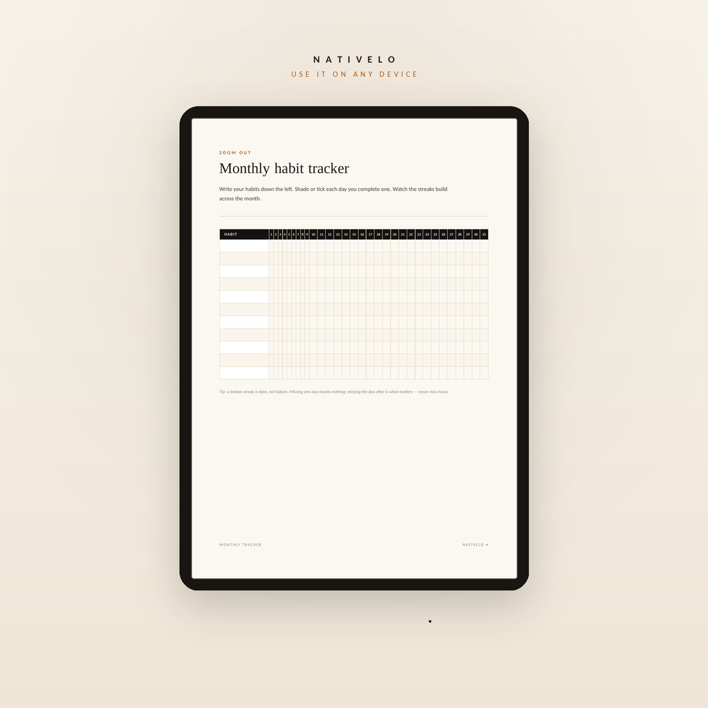 Build Habits That Actually Stick — Without Starting Over Every Month